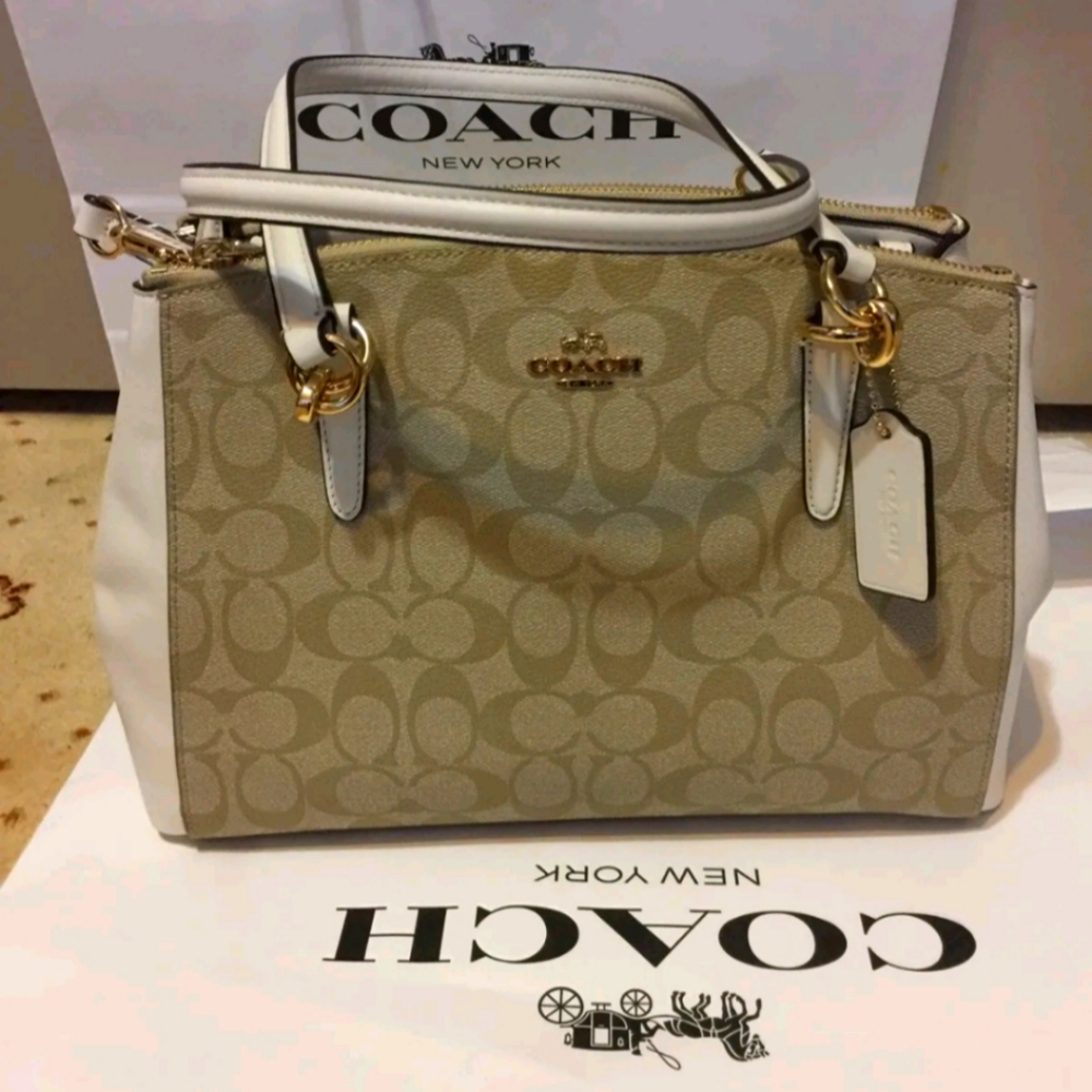 FREE SHIPPING!!! Coach Christie Logo  Handbag/Crossbody
